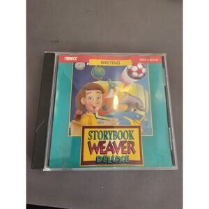 1996 Storybook Weaver Deluxe V2 - CD PC-ROM - MECC - Disc and Case